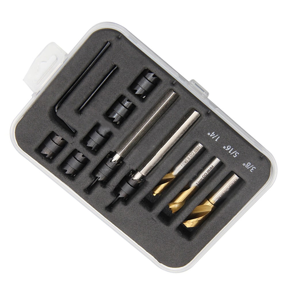 13pcs 6.5mm 8mm 10mm HSS Spot-Weld Cutter Welding Drill Bit Countersink Bit