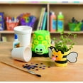 thumbnail image 2 of Do It Yourself Mini Ceramic Flower Pots, Mother's Day, Birthday, Party Favors, Craft Kits For All Ages, 12 Pieces, 4", 2 of 5