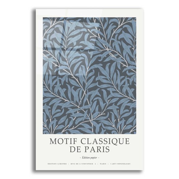 Epic Art 'Motif Classique 4' by Design Fabrikken, Acrylic Glass Wall Art, 16"x24"