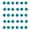Teal, variant on Nearly Natural Teal Plastic Holiday Christmas 2.5" Shatterproof Ornament Set, 30 Count