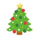 thumbnail image 1 of Recortes de papel para árbol de Navidad, Eureka, 36 unidades, 14 cm, 1 of 4
