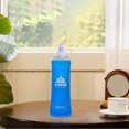 thumbnail image 1 of pitrice Flasque Souple TPU Bouteilles d'Eau Pliables pour Randonnée 450ml Bleu, 1 of 9