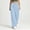 Light Blue, variant on Vrorvz Womens Cargo Pant Drawstring Elastic Waist Trouser Straight Leg Loose Pants Outdoor Hiking Cargos