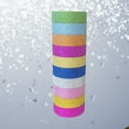 thumbnail image 2 of Raindrops  10 PCS Arts Craft Creative Stickers Solid Color Tape Planner, 2 of 8