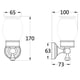 thumbnail image 3 of de Cerámica Taza para Cepillo de Soporte para Cepillo Individual para Cepillos de Gloria cepillo de dientes vaso, 3 of 9