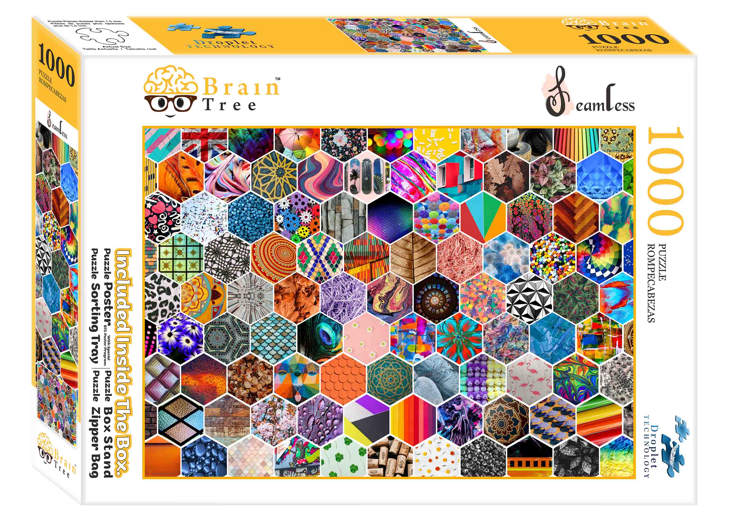 Brain Tree Seamless Jigsaw Puzzles 1000 Piece