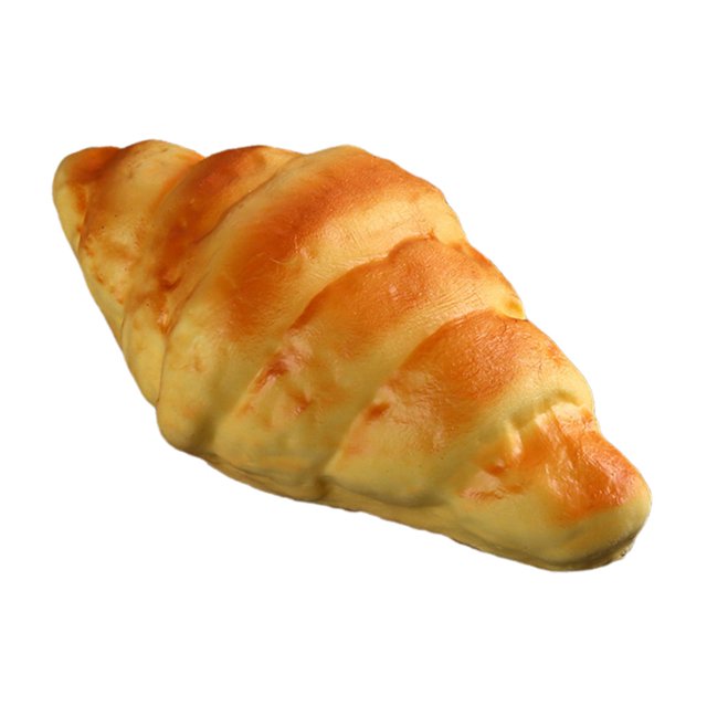 Decoración de pan artificial Adorno de pan falso Pan falso Modelo de postre Panadería 16 cm x 9 cm x 5 cm