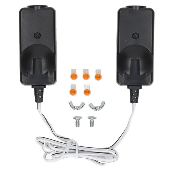 Garage Door Safety Sensor Garage Sensitive Compact Door Opener Infrared Sensor Kit 41A5034 for Liftmaster DC5‑6V
