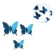 thumbnail image 3 of Calcomanías decorativas de insectos Jumpingount 3D para pared Azul 48pcs, 3 of 6