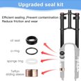 thumbnail image 6 of ZTZ 26/27.5/29 inch Mountain Bike Air Suspension Fork,Rebound Adjustment,180mm Travel,QR 9x100mm, 1-1/8 Straight Steerer, Ultralight Double Shoulder Design Front Fork for XC/AM MTB, 6 of 7