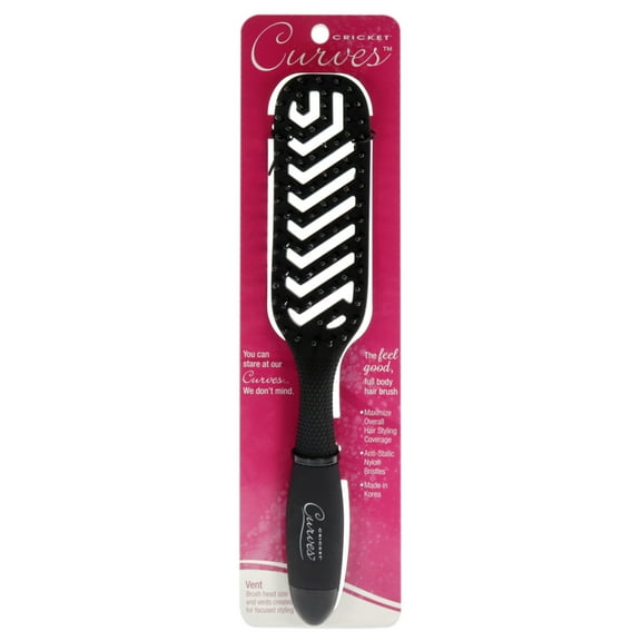 Cricket Curves Vent 1 Pc Detangle Hair Brush
