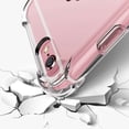 thumbnail image 3 of Funda de silicona transparente a prueba de golpes para iPhone, carcasa de TPU transparente para iPhone 15, 11, 12, 13, 14 Pro, X, XS, Max, XR, 6 S, 7, 8, SE, 2020 Plus, Mini, 3 of 4