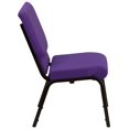 thumbnail image 2 of Bowery Hill Church Stacking Guest Chair in Purple, 2 of 4