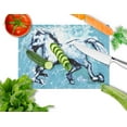 thumbnail image 2 of Carolines Treasures MW1171LCB Shadow The Horse In Blue Glass Cutting Board - Large, 2 of 2