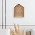 thumbnail image 1 of Decorative Farmhouse Wall Key Organizer 6 Key Hooks for Bathroom Office Home, 1 of 8