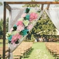 thumbnail image 5 of Xingzhi Faux Roses Artificial Flower Backdrop Home Office Bouquet Decoration, 5 of 5