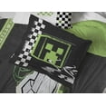 thumbnail image 3 of Minecraft Doodle Skate 7 Piece Full Size Comforter Set with Shams - Kids & Teens Gaming Décor, 3 of 5