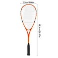 thumbnail image 5 of Aluminum Alloys Frame Squash Racquet Professional Beginner Squash Racket Ergonomic Grip Squash Training Paddles Enduring, 5 of 11