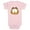 Light Pink, variant on Infant's Garfield Cat Big Face Bodysuit