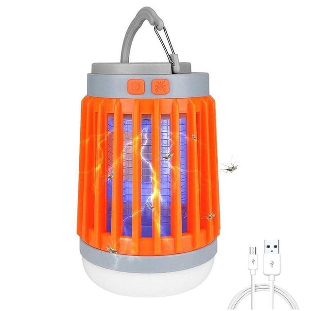 Para Exteriores Con Luz Ultravioleta, Mosquitos, Moscas E Insectos, Lámpara Zapper, Lámpara De Camping Portátil Recargable Por Usb, Lámpara Led Para Tienda De Campaña Cateissary HA046537-02