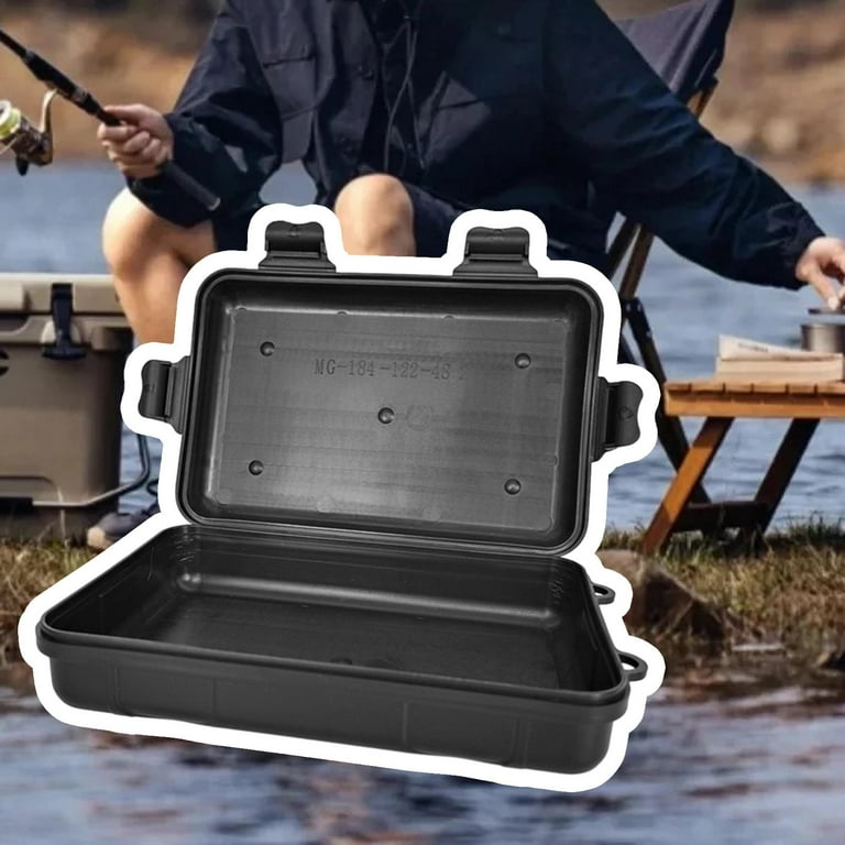 Storage Airtight Case Airtight Sealing Box Hand Tool Case Waterproof Storage Case Survival Storage Box for Fishing Camping