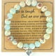 thumbnail image 1 of Xiao Hua Pulsera de piedra natural hecha a mano, 7 pulgadas, P, 1 of 1