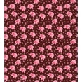 thumbnail image 3 of Ambesonne Animal Cartoon Duvet Cover Sets, Tiny Animals, 2-King, Pale Pink Burgundy, 3 of 3