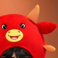 thumbnail image 4 of sombrero de buey, gorro de Cosplay, disfr de Halloween, dibujos animados de animales, gorro de , accesorios para fotografía, accesorios,, 4 of 8