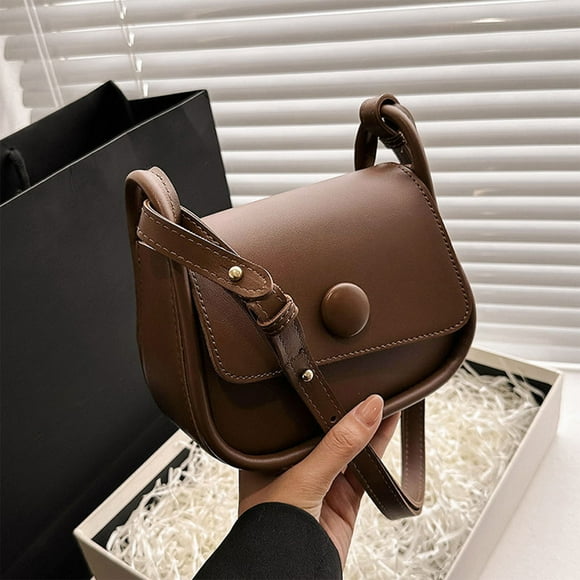 TIMIFIS Pu Shoulder Sack, Shoulder Bag Fashion Casual Bag Women's Shoulder Bag Handbag Messenger Bag Wallet