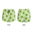 thumbnail image 3 of Gukieu St Patrick's Day11 Print Women's Sports Shorts with Drawstring Elastic Waistband for Running, Yoga, Fitness-X-Large, 3 of 7