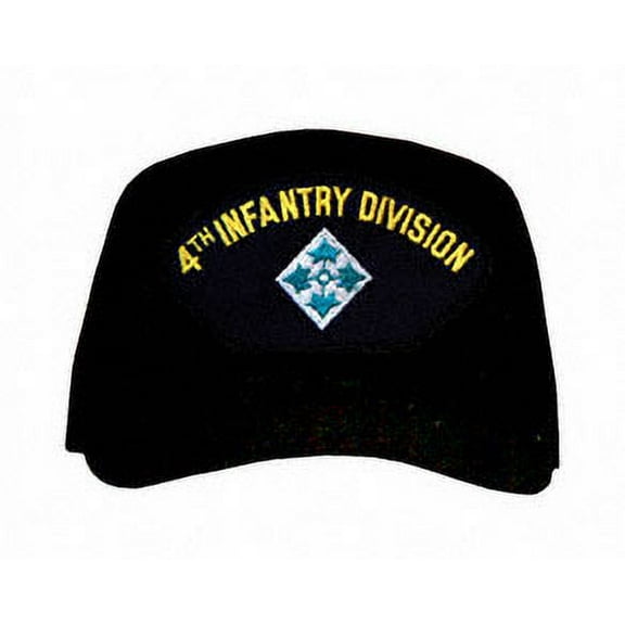 4th Infantry Division With Patch Ball Cap