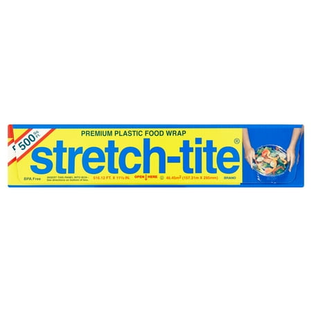 Miles Kimball Stretch-Tite Premium Plastic Food Wrap
