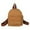 Brown, variant on Women Corduroy Backpack Casual Retro Travel Backpack Solid Color Aesthetic Purse