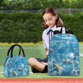 thumbnail image 6 of ALAZA Backpack Set Starfish in Sea Elementary School Bags Student BookBag with Lunch Bag, 6 of 6