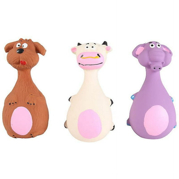 3 juguetes para perros.