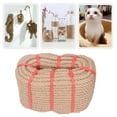 thumbnail image 1 of Hemp Twist Rope, No Knot Wrapping Wear Resistance 50 Meter Twisted Fiber Rope Thickened Design  For Home Decoration, 1 of 8