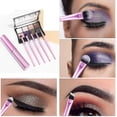 thumbnail image 3 of Complete Cosmetics Kit for Women - Eyeshadow, Foundation, Liner & Brow Tools Professional Wood Handle Makeup Brush Set, 3 of 5