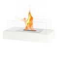thumbnail image 6 of Rectangular Tabletop Fire Pit Portable Indoor & Outdoor Table Top Fire Pit 5.5"H White, 6 of 8