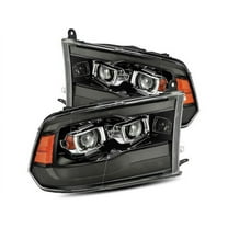 Headlight Assembly Set - Compatible with 2011 - 2018 Ram 2500 2012 2013 2014 2015 2016 2017