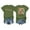 01-Army Green, variant on Tshirts Shirts for Women mit Print Short Sleeve Round Neck Soft Patterned Light Hawaiian Oversized Loose Fit Fall Shirts for Women 2025 Pink Size M