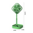 thumbnail image 3 of Apmemiss Clearance Portable Pedestal Fan - Foldaway Standing Fan Foldable Desk Fan, Wireless Use 1200Mah Rechargeable Battery, Control Telescopic 3Speed Quiet Fan for Home Kitc, 3 of 6