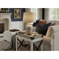 thumbnail image 2 of ZEXVIDA Narrow Side Table, End Table,Sofa Side Table, End Table Nightstand for Bedroom, Living Room, Small Spaces with 2 USB and 2 Power Outlets(with Outlets, White), 2 of 9