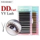 thumbnail image 1 of NAGARAKU YY Extensión De Pestañas DD Curl Color Negro Marrón Super Suaves En Forma De Y Naturales, 1 of 3