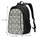 thumbnail image 5 of Balery Panda With Crown And Stars Mochila con carga USB para hombre y mujer - Mochila impermeable y antirrobo para laptop con puerto USB para viajes, trabajo, 5 of 7