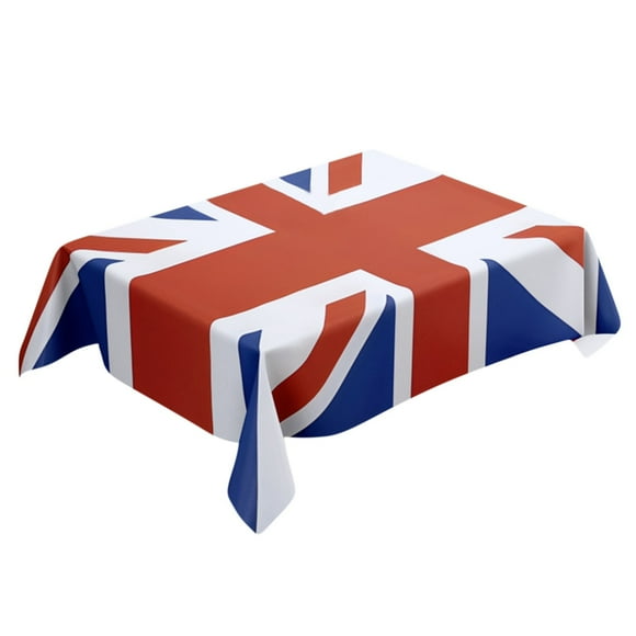 Yhmxh Table Runner,Table Cloth UK Table Cover British Patriotic Table Decorations Table Cover UK Flag Decorations for 2025 A Banner