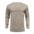 thumbnail image 3 of VJATTWR Mens Crew Neck Long Sleeve Pullover Shirts Casual Lightweight Fitted Basic T-Shirt M, 3 of 9