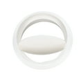 thumbnail image 2 of Duct Draft Blocker,Backdraft Damper Connector 6in Draft Blocker 1 Way Airflow Stopper ABS Duct Connector Accessory,for Dryer Exhaust Fan, 2 of 8