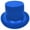 Blue_L, variant on Stage Performances Flat Top Hat HippiesCap Fedoras Hat DanceParty Hat Headwear