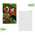 thumbnail image 2 of ONETECH Microfiber Premium Golf Towel 24x16in Clown Fish Sea Anemone 1PC, 2 of 7