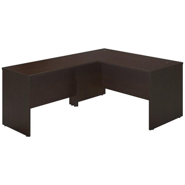 Series C Elite 60W Desk Shell with 48W Return in Mocha Cherry - Engineered Wood
